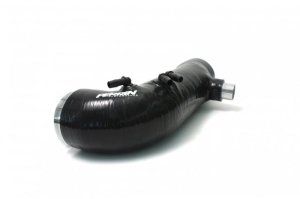 Subaru WRX STI Turbo Inlet Hose - Perrin Performance - 3in (For Aftermarket Turbos Only) - Black - `04-`21 Subaru WRX STI Turbo Inlet Hose - Perrin Performance - 3in (For Aftermarket Turbos Only) - Black - `04-`21